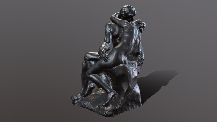 Rodin - Le Baiser 3D Model