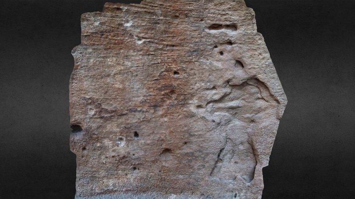 Nabonidus Inscription in Sela (Jordan): Area 2 3D Model