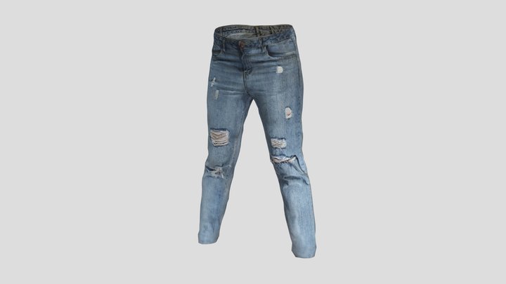 Jeans 03 3D Model
