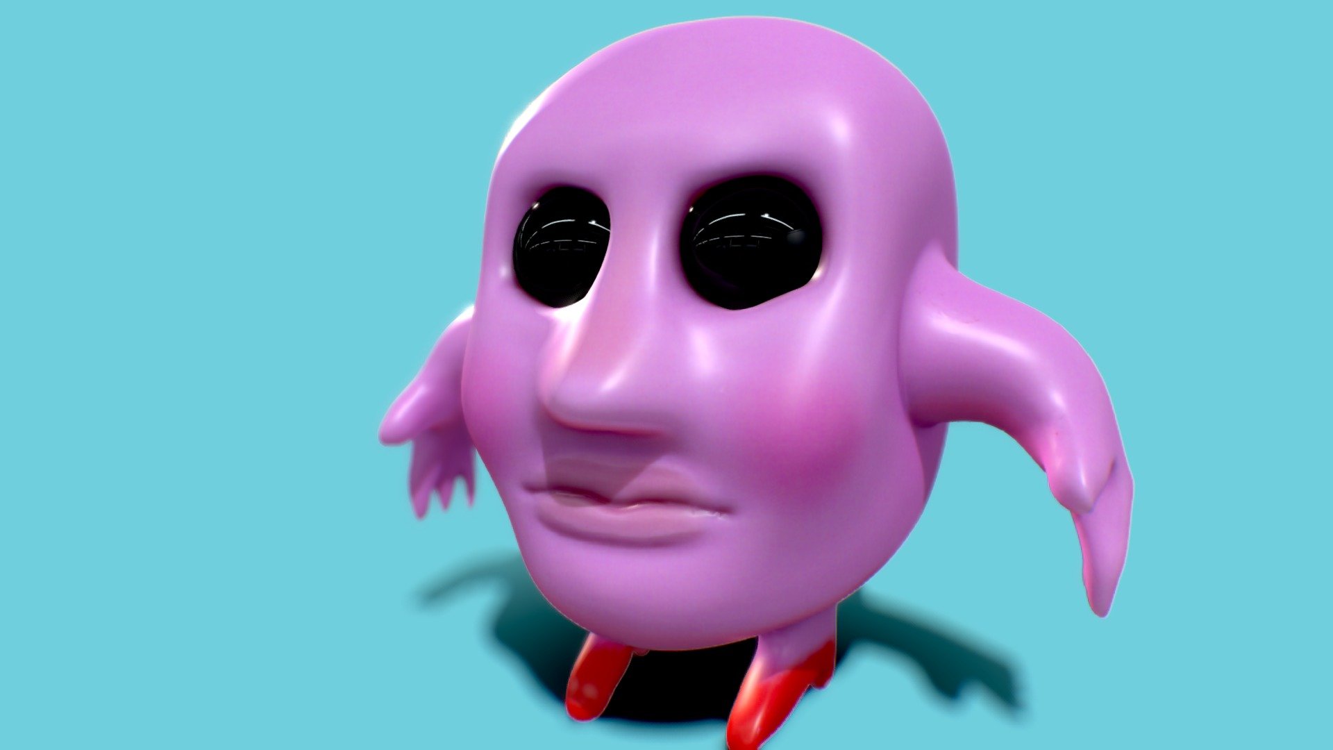 Kirby. - Download Free 3D model by papysh [c03b314] - Sketchfab