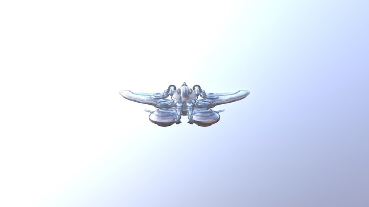 Ancient Airship 3D Model