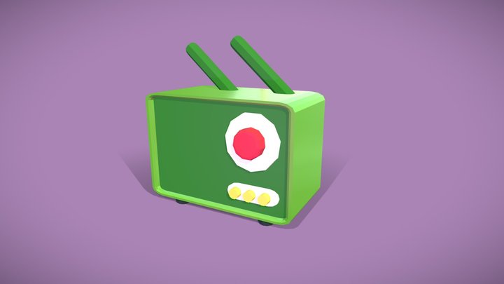 Alien Radio Boi 3D Model