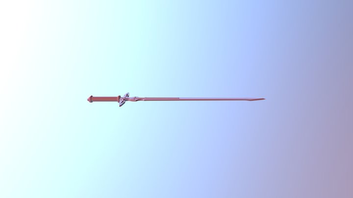 Dark Repulser Sword 3D Model