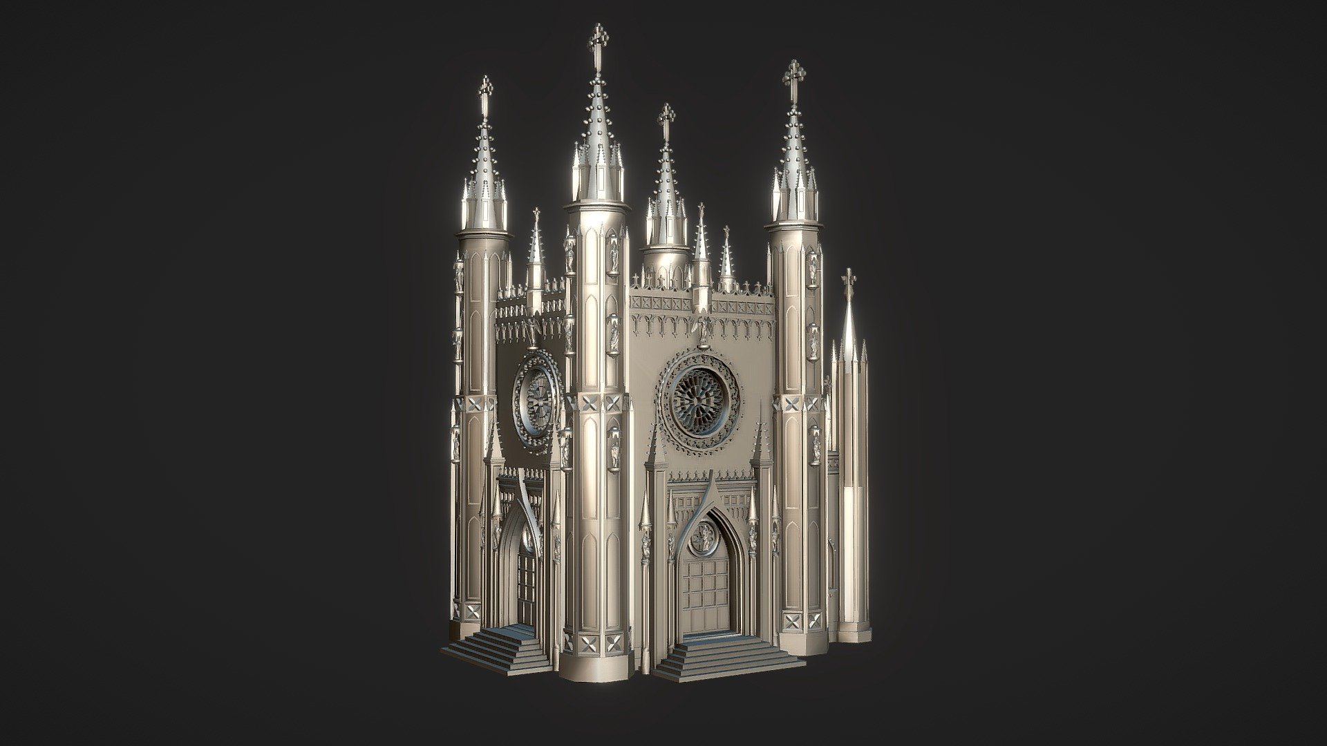 Gothic Chapel / Готическая Капелла — Sketchfab embed 3D viewer