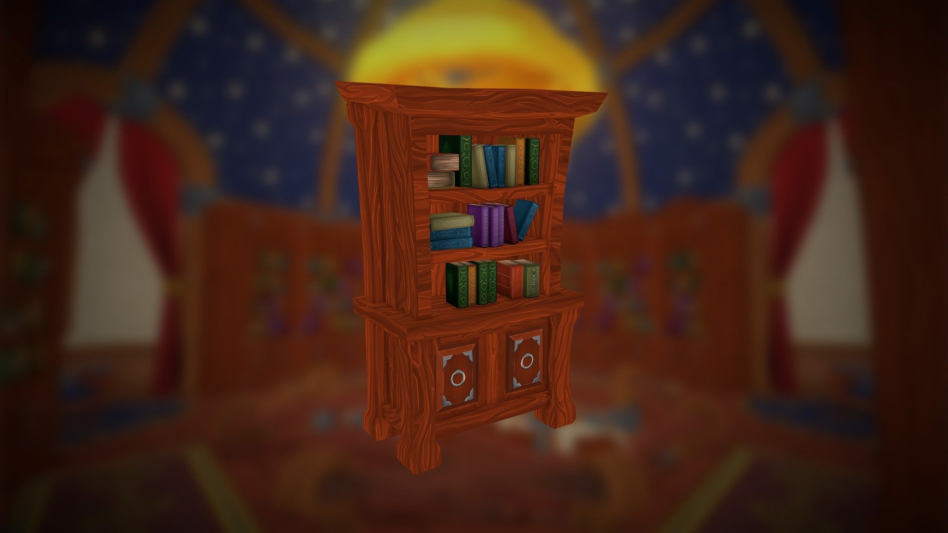 Mozilla Hubs Challenge - Bookcase