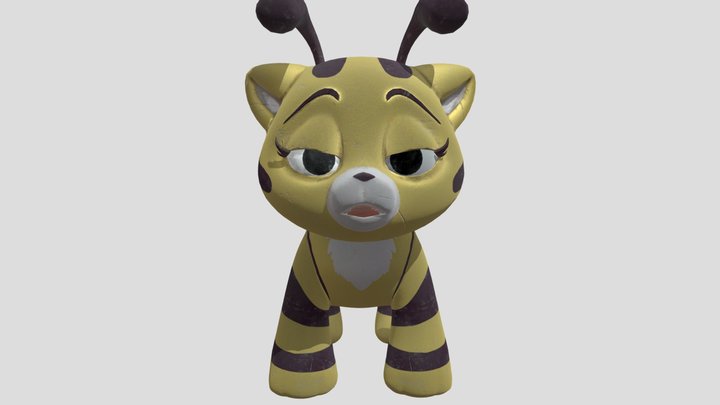 Poppy Playtime | Cat-bee 3D Model