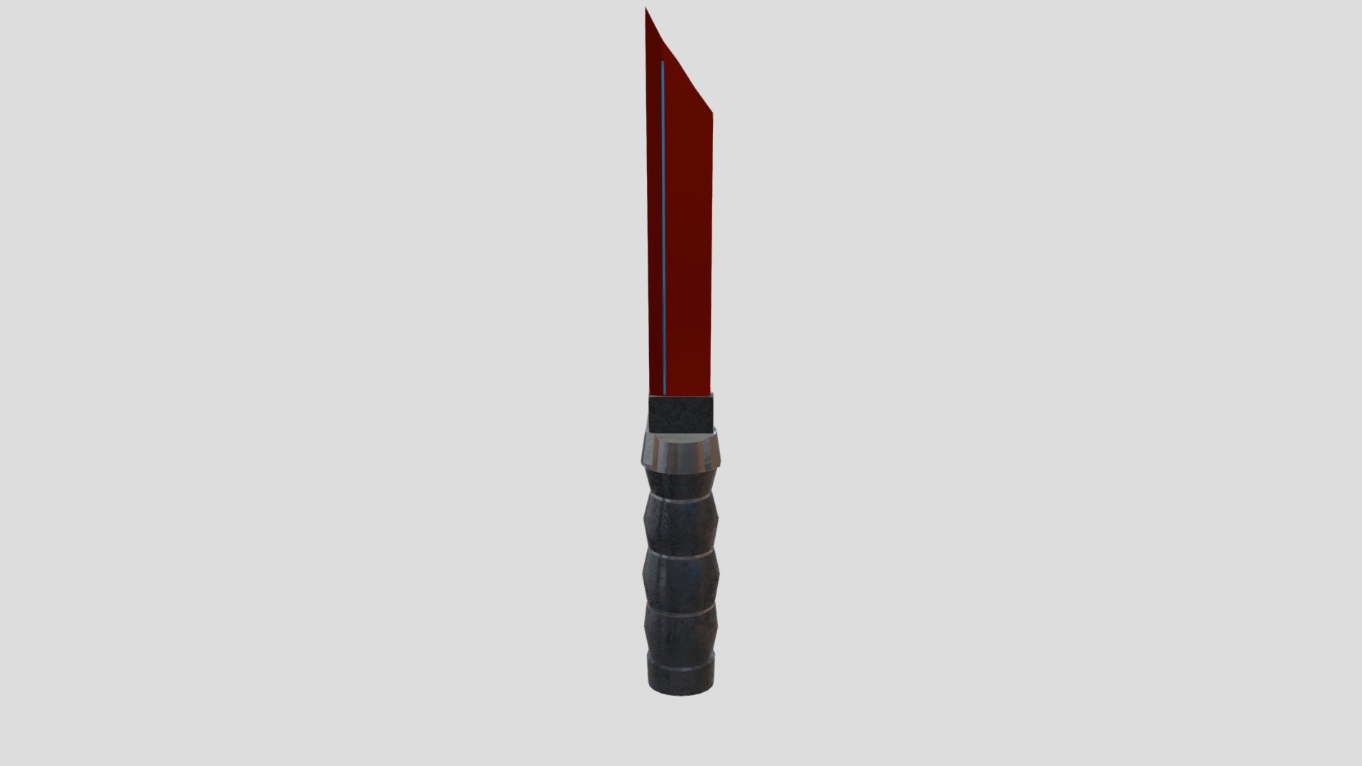 Cyberpunki Style Knife with neon