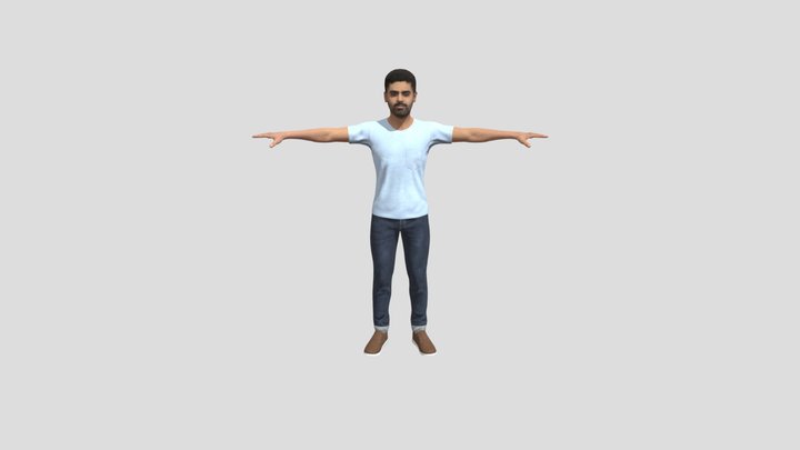 Babar Azam (Pakistani cricketer) 3D Model