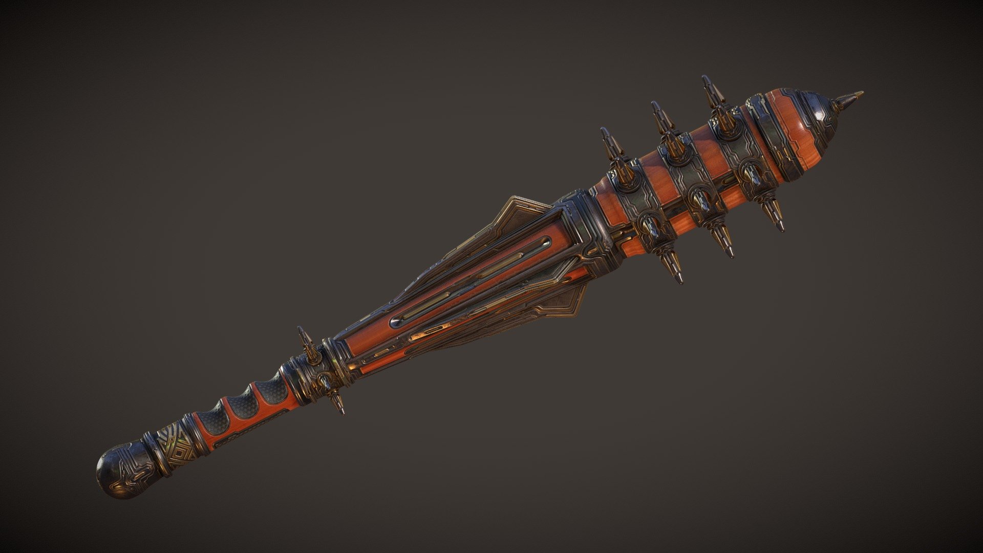 Viking Mace 3D model by Raihan Fitra (filovers123) [c0446eb] Sketchfab