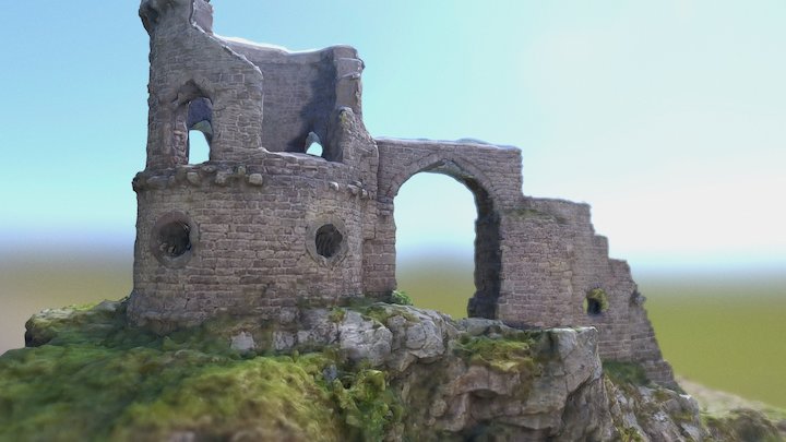 Mow Cop Castle, High v2 WIP – Modello 3D gratuito STL
