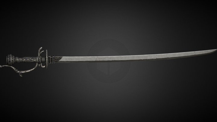 Rakuyo_Sword 3D Model