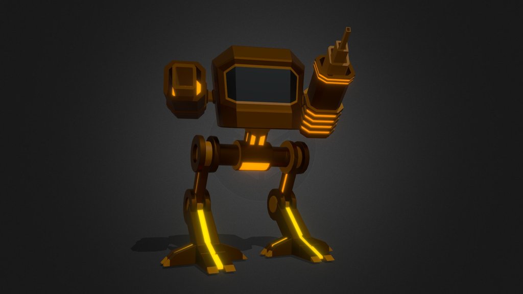 Low Poly Mech