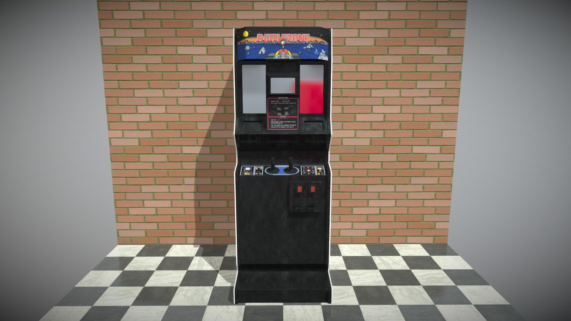 Battlezone Arcade Download Free 3D model by