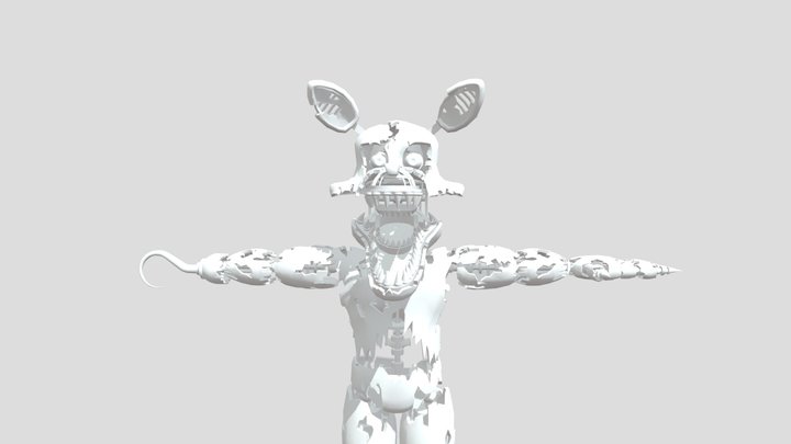 Corrupted Mangle 3D Model
