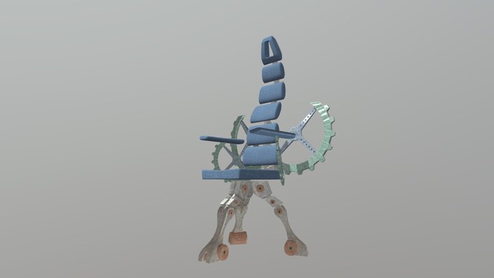 Fantasy Chair 3D Model