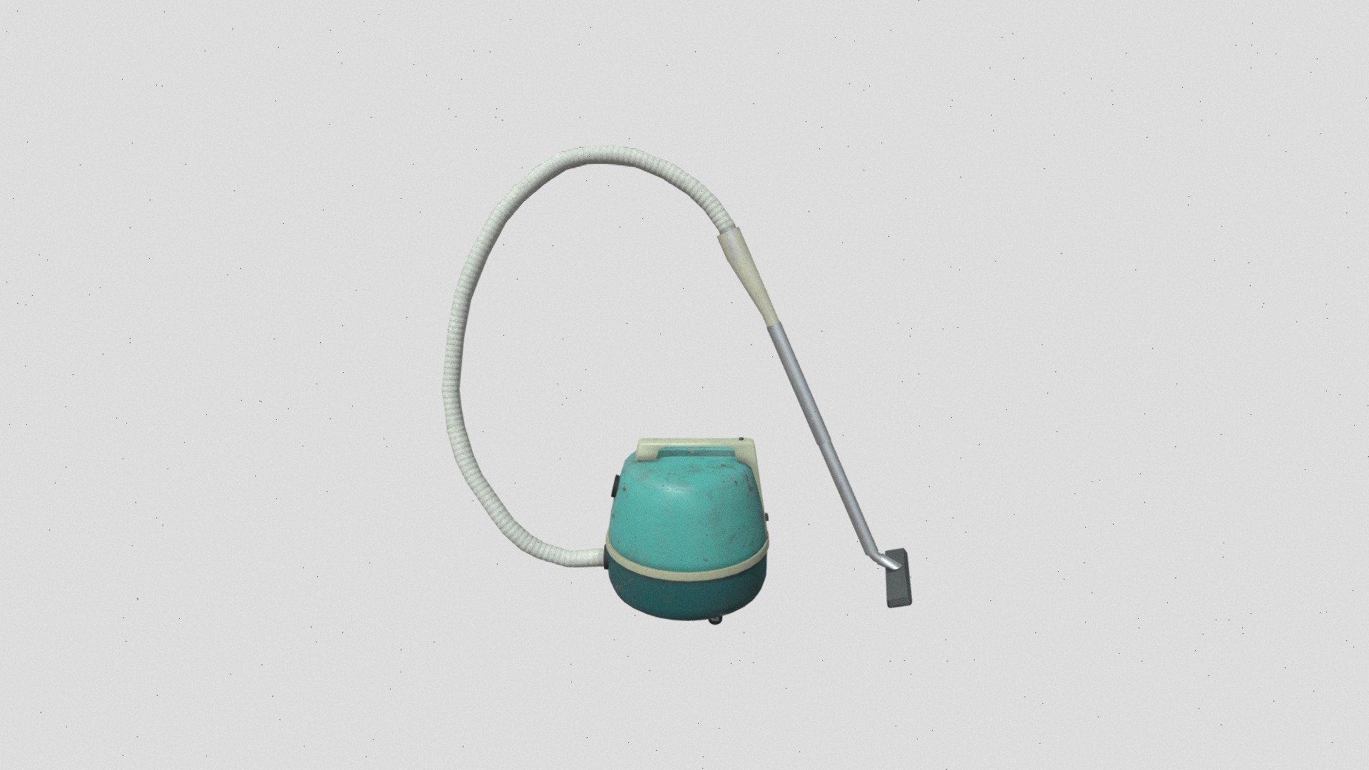 Green Vacuum Cleaner — Sketchfab embed 3D viewer
