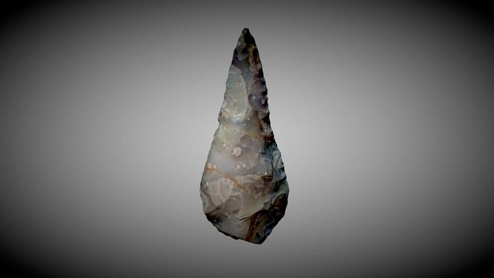 Replica 41 Acheulean Handaxe 3D Model