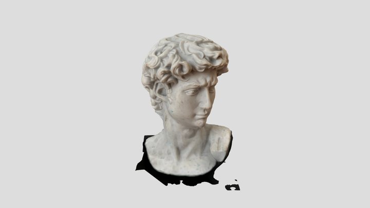 Plaster statue 3D Model
