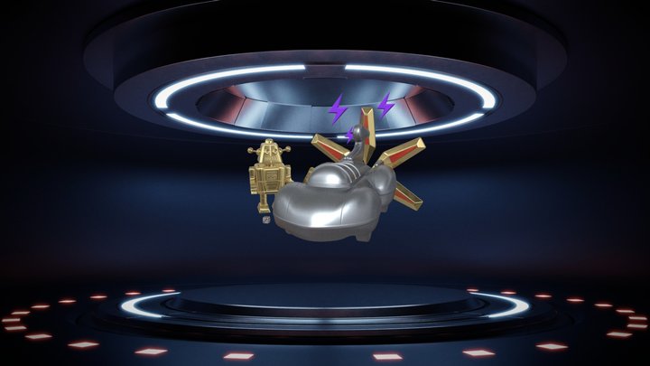 Robos Car 3D Model
