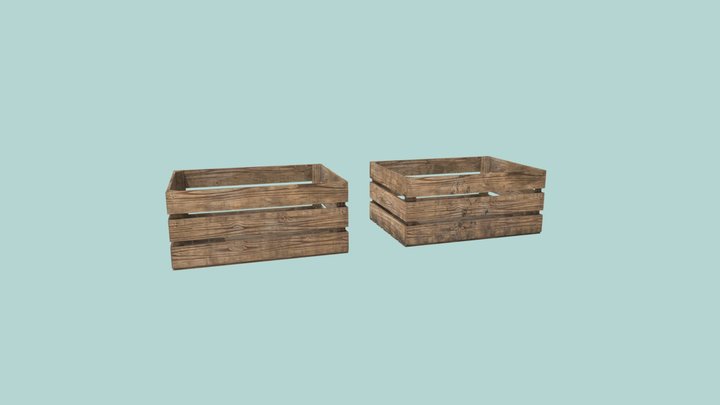 Lumber Crates 3D Model