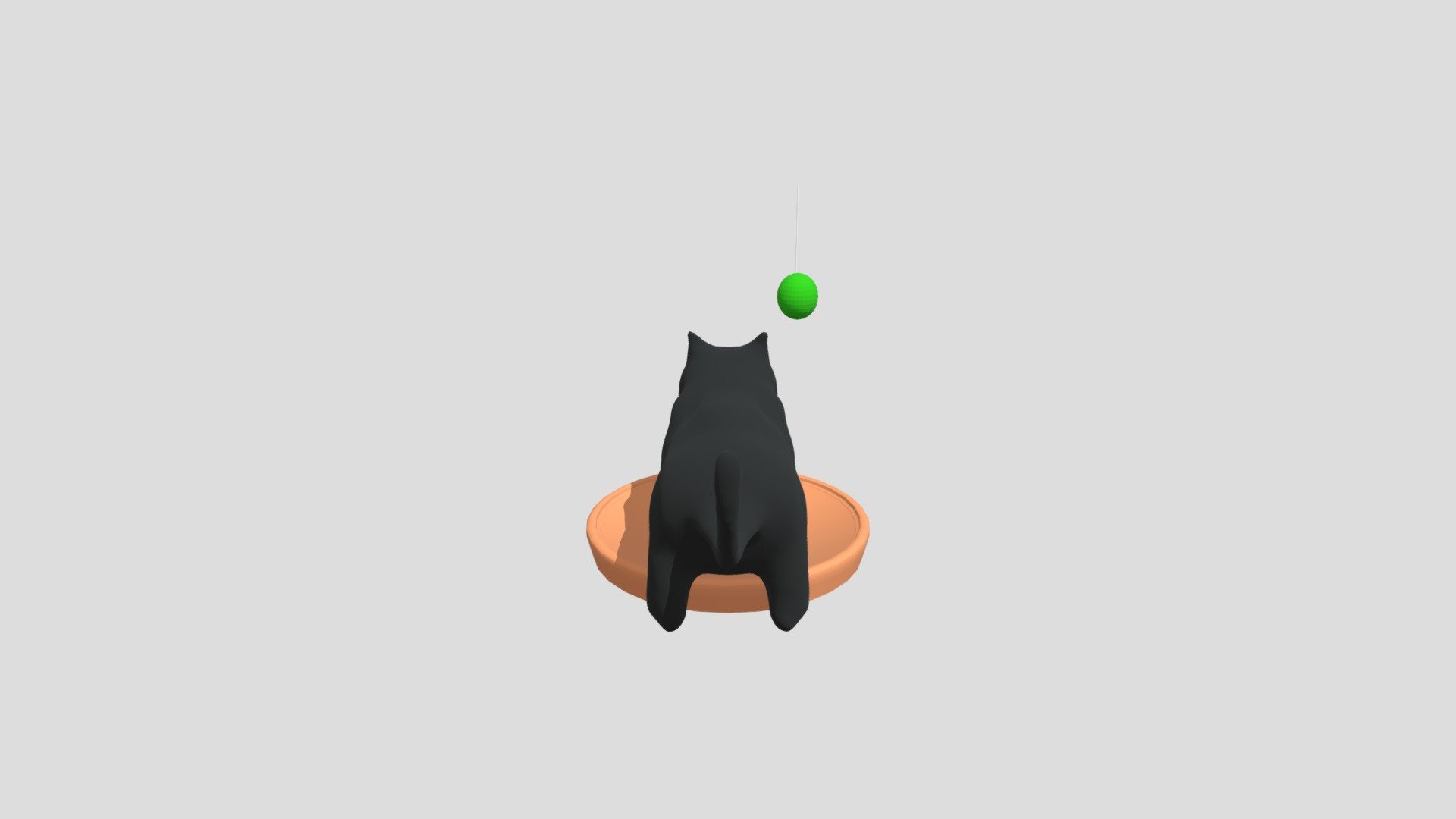 Cat and Toy