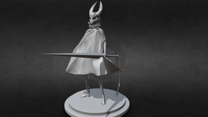 Hollow knight - Hornet fanart 3D Model