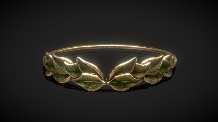 Leaf Wreath / Crown 3D Model