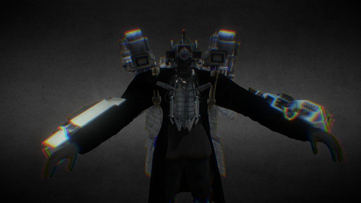 Titan Cameraman (Spooki Cat) – Modello 3D gratuito STL