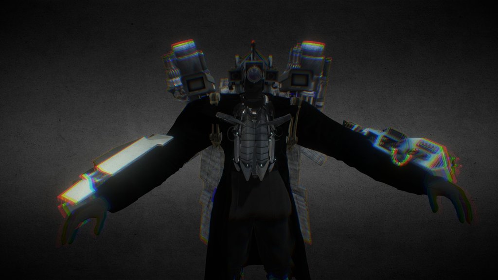 Titan Cameraman (Spooki Cat)