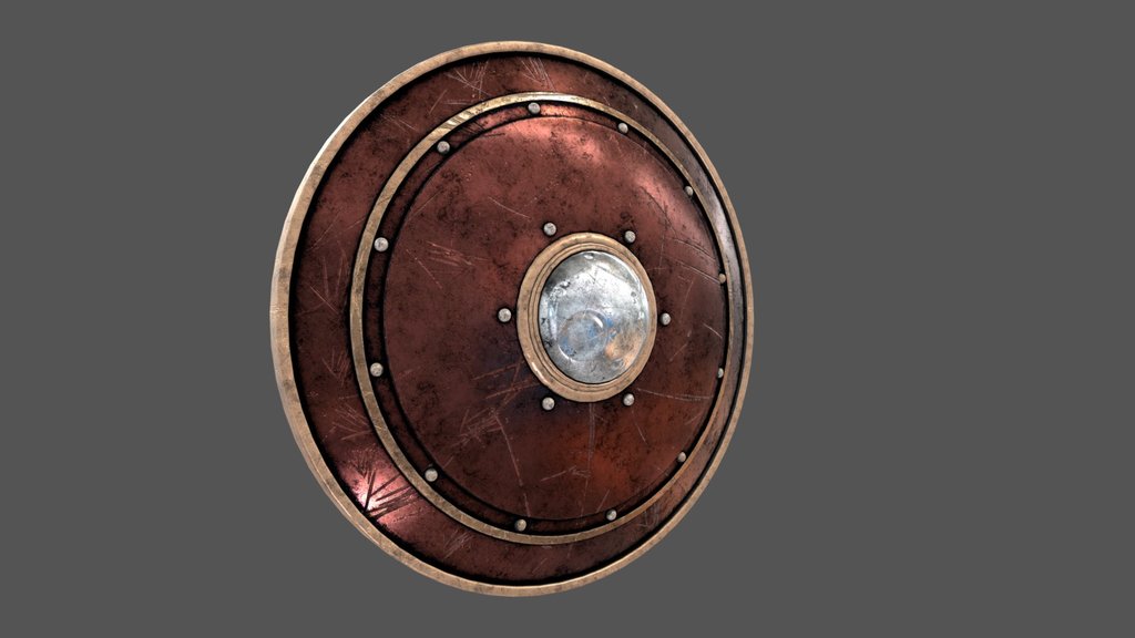 War Sheild - Texture & Render