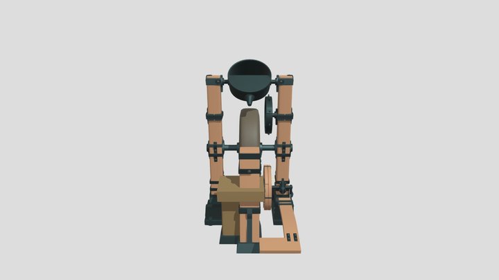 {XYZ HW Detailing} stone 3D Model