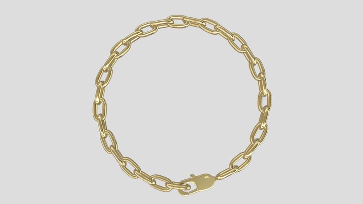 Cadena de Oro 3D Model