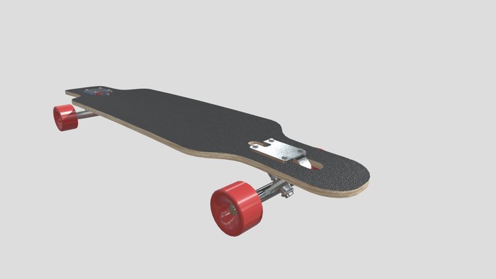 Longboard_videoSmile 3D Model
