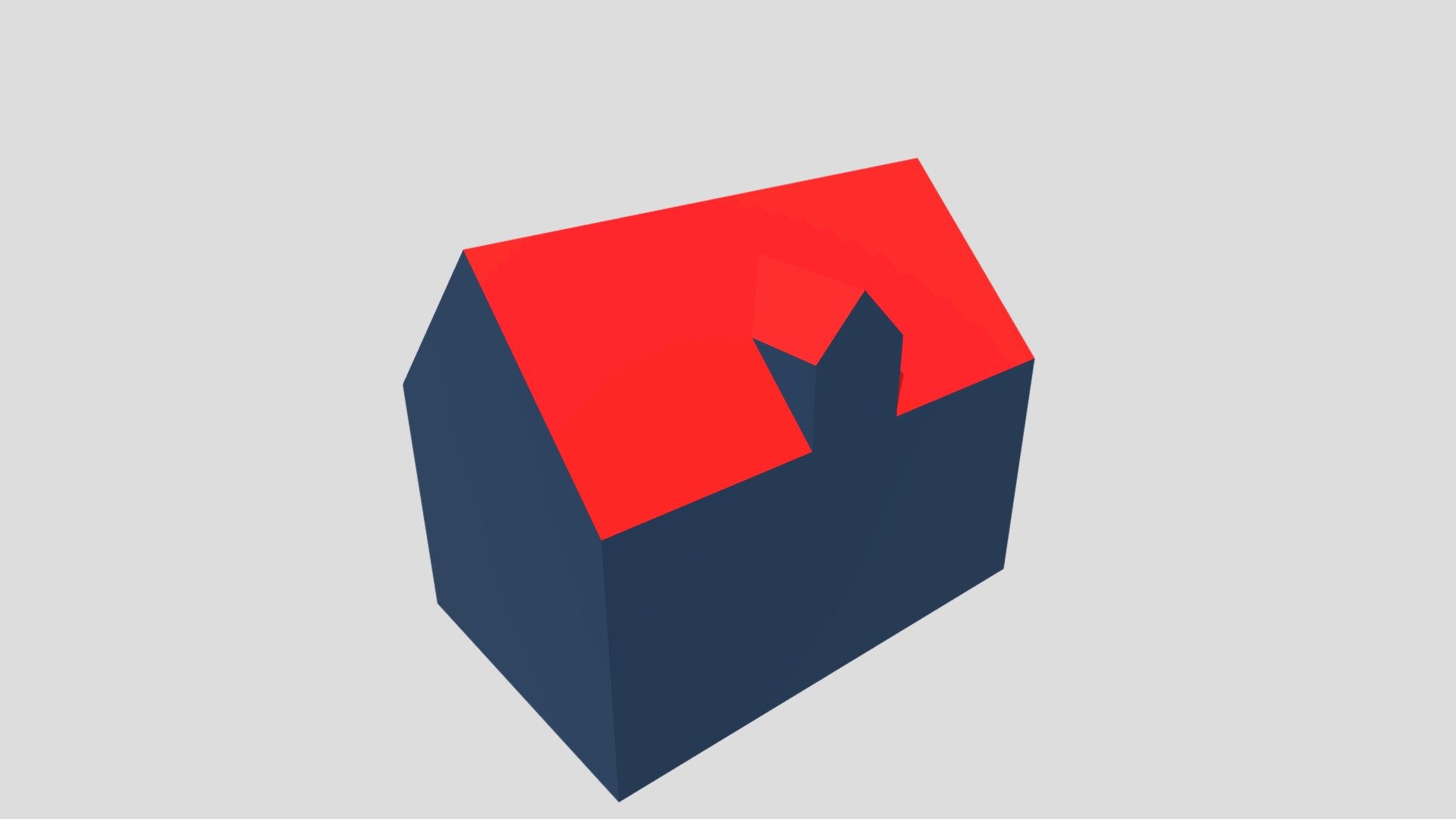 Roof shape: Wall dormer