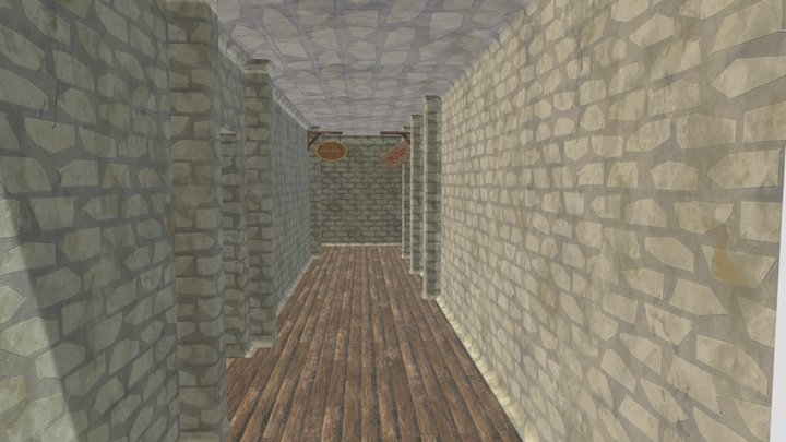 Tavernes Médiévales 3D Model