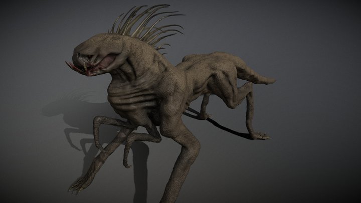 Creature Project 3D Model