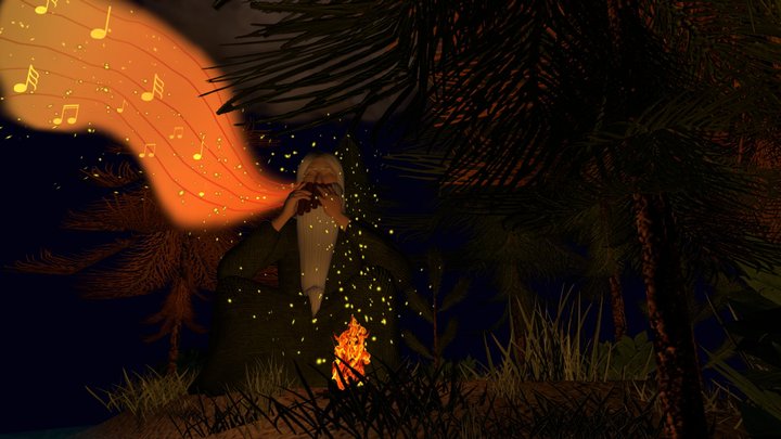 Forest Diorama 3D Model