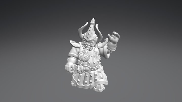 Gnome_commander_c 3D Model