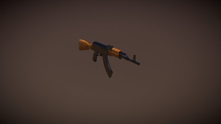 Ak-47 3D Model