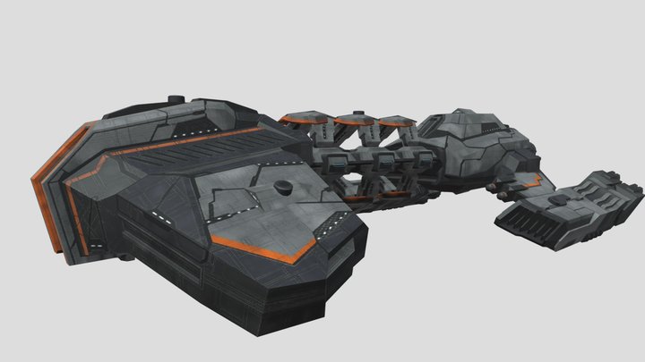 Sledgehammer Battleship – Free 3D Model STL