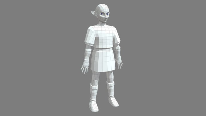 Game Character - W.I.P. 3D Model