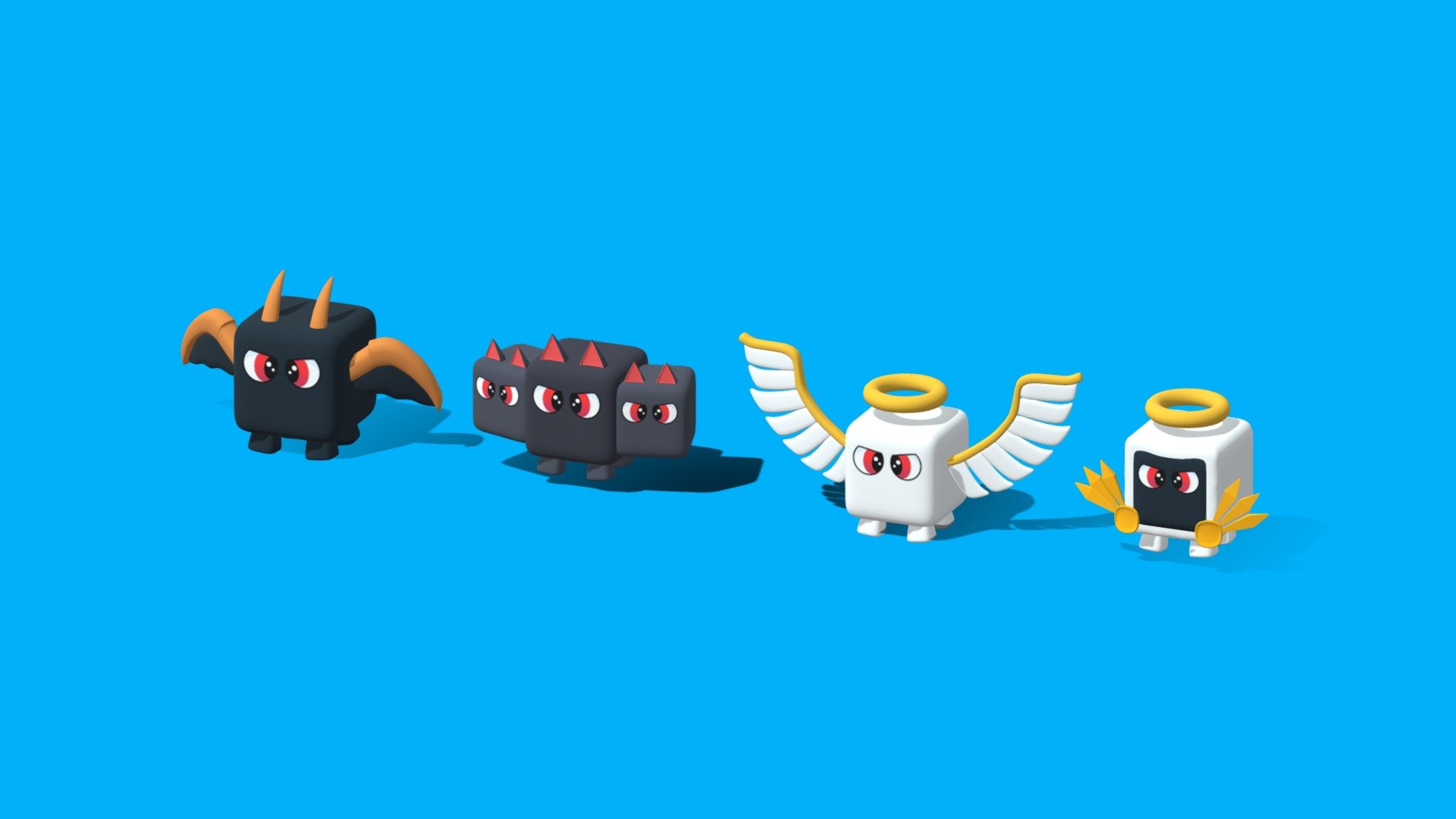 Roblox pet pack low poly 4 - Download Free 3D model by AppLinkor ...