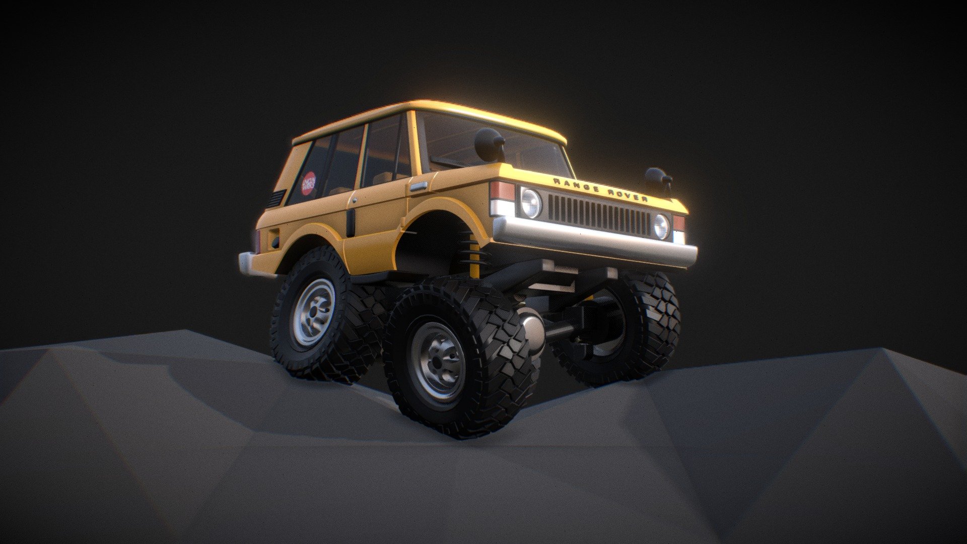 Range Rover Classic Velar - 3D model by LNCLN WRKS (@lnclnwrks ...