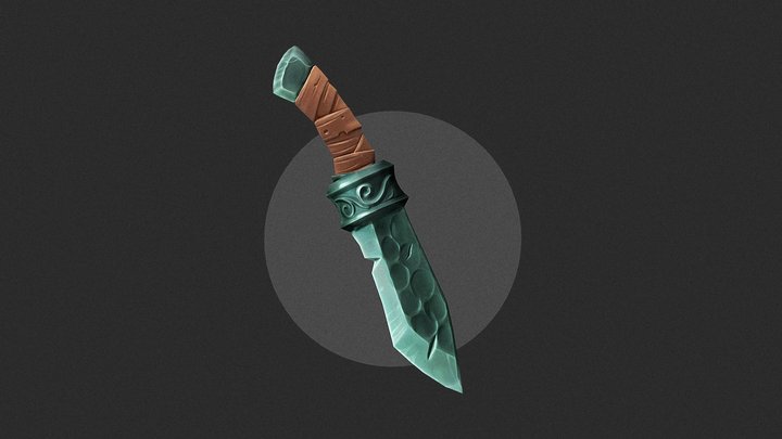 Art by Painted Knife 3D Model