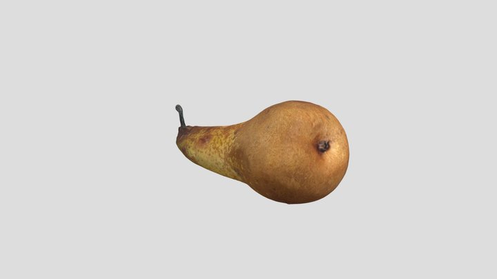 Old Pear 3D Model