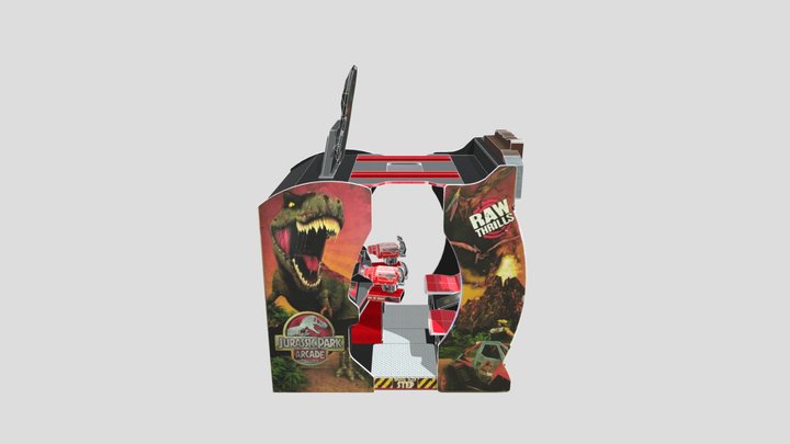 Jurassic Park Arcade game 3D Model