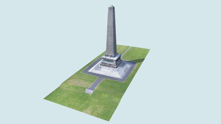 Wellington Monument 3D Model