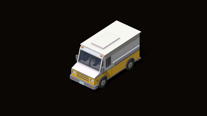 EDGE - Vehicles - Delivery Truck 3D Model