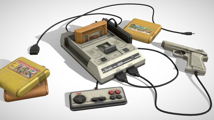 Dendy Junior 3D Model