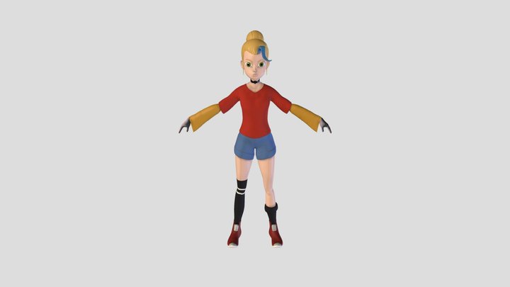 Menina 3D2 - João Pedro Coutinho Ferreira 3D Model